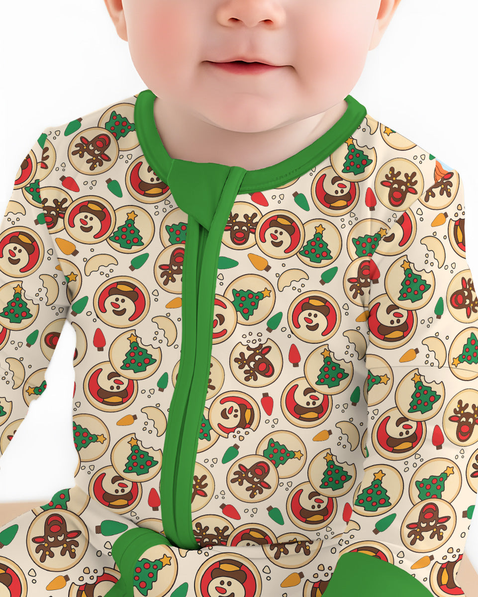 Christmas Sugar Cookie Bamboo Convertible Zippy