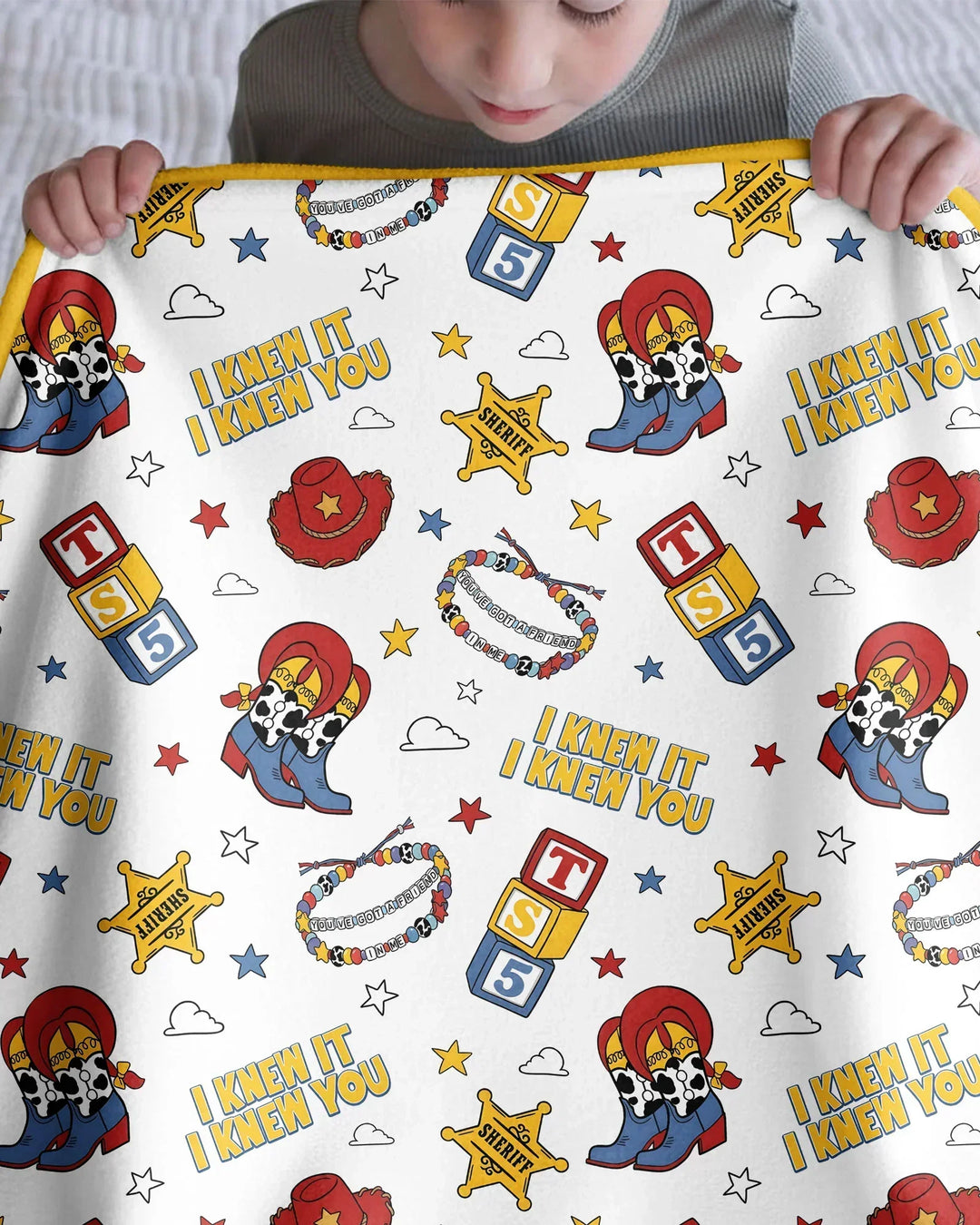 Little Cowgirl Bamboo Blanket
