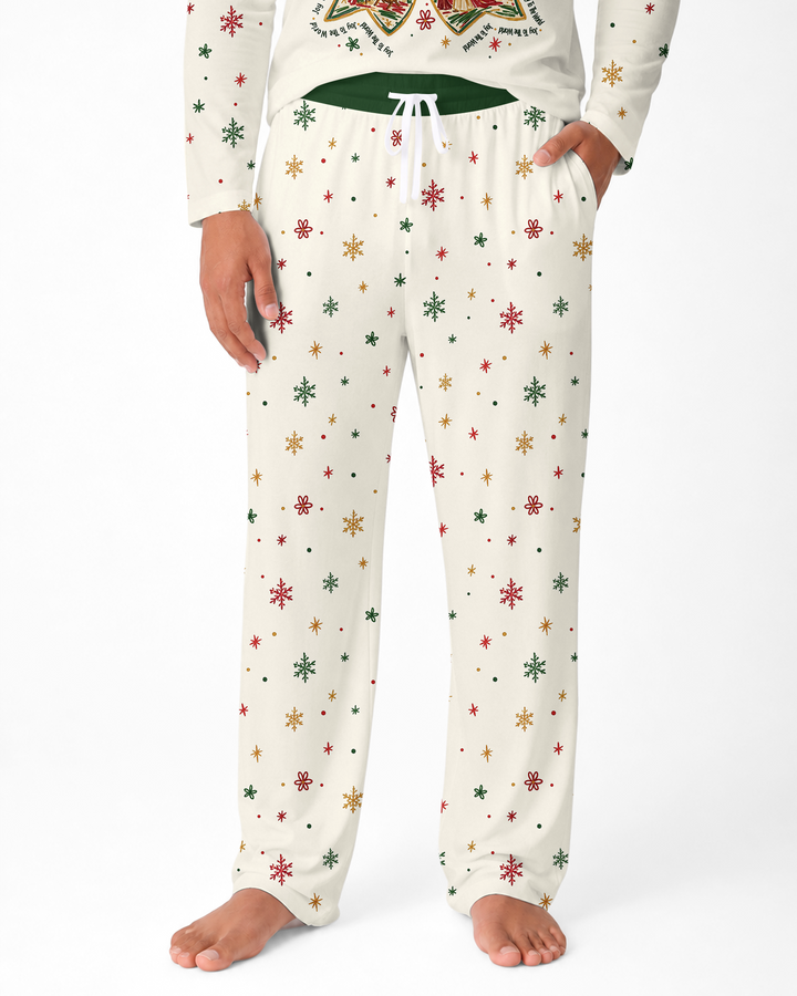 Joy To The World Bamboo Men's Pajama Set