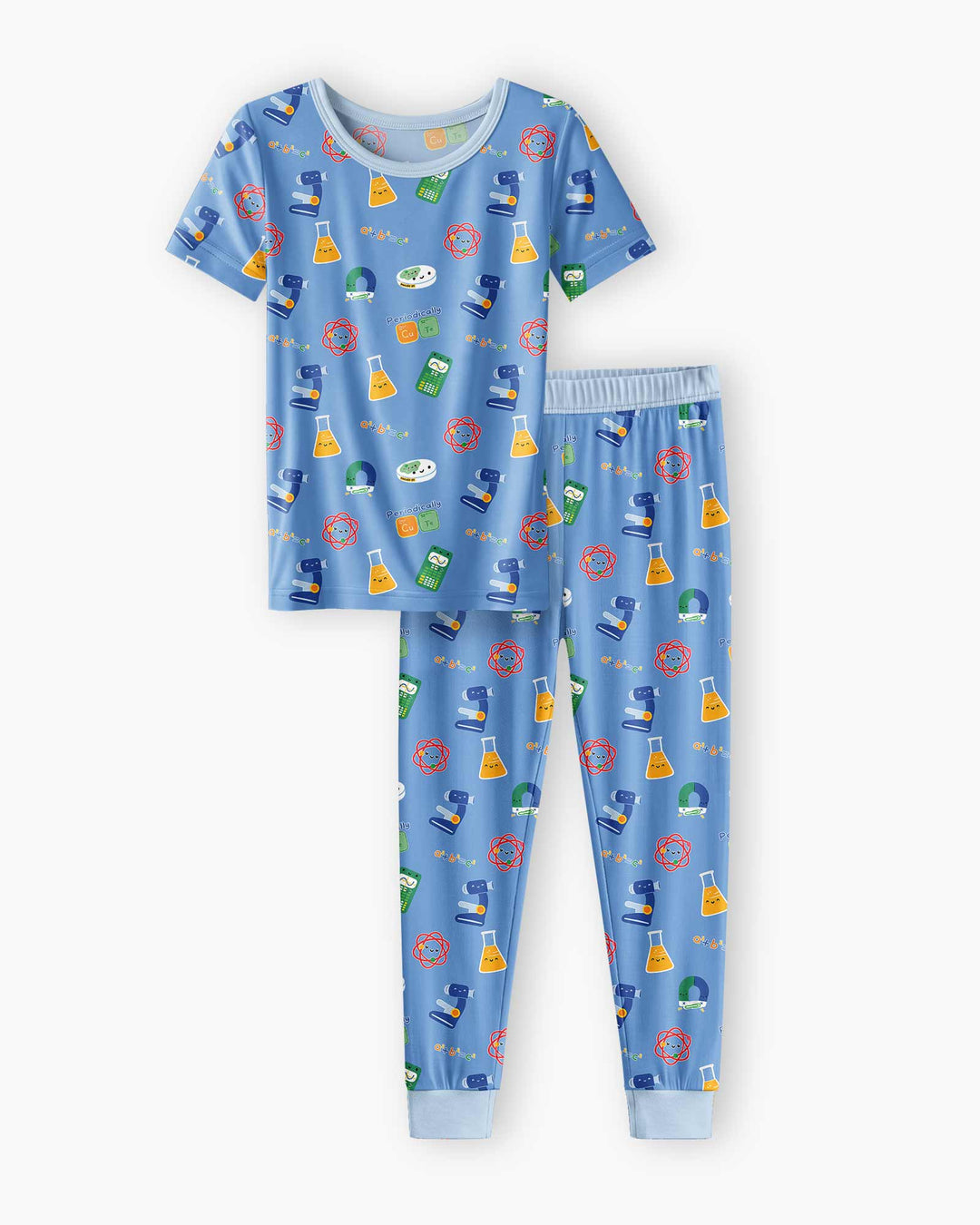 Zweiteiliges, kurzärmliges Pyjama-Set mit Marienkäfern
