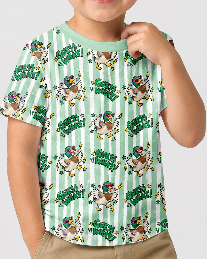 Guess What Mallard Butt Bamboo Crewneck T-Shirt