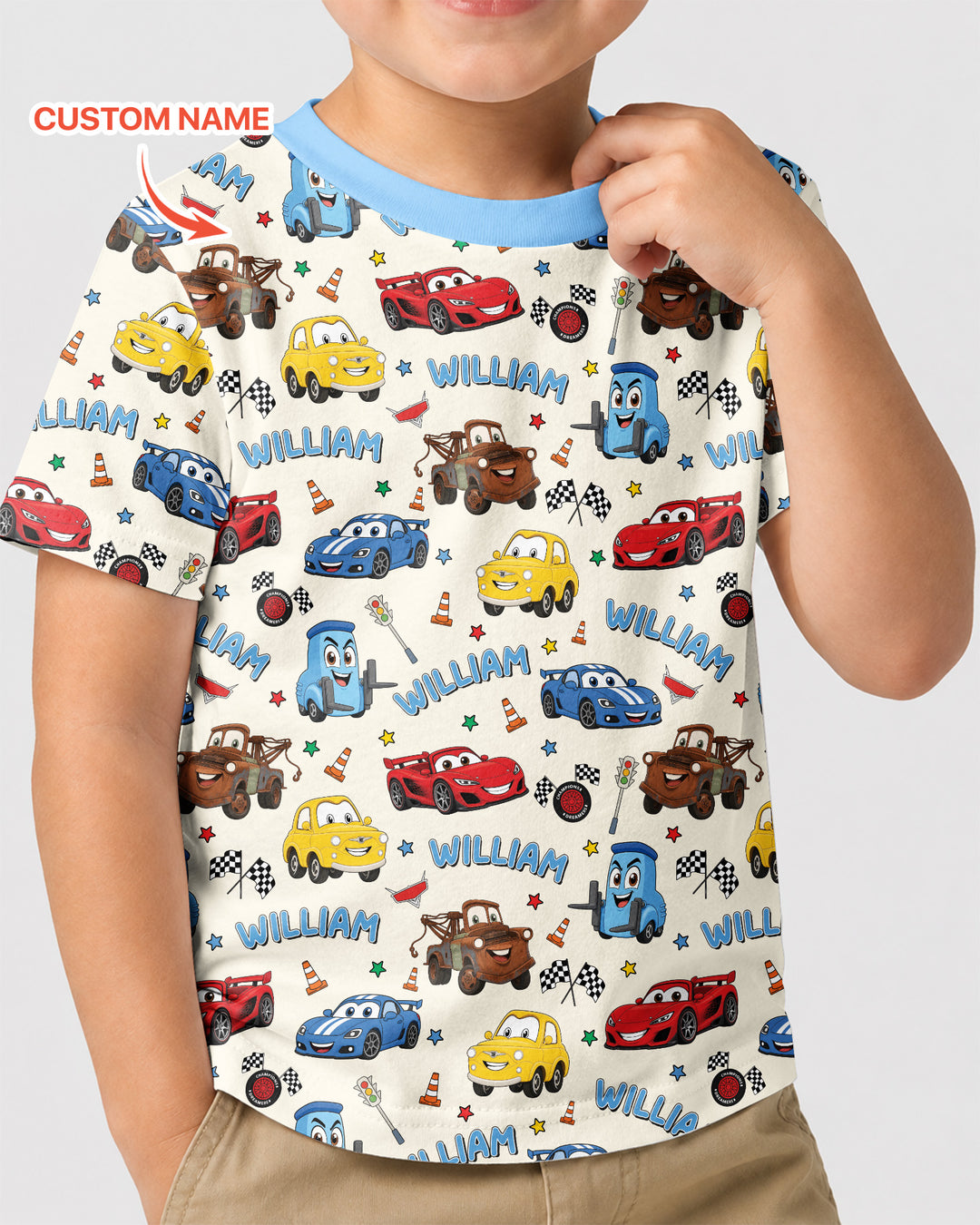 Car Movie Bamboo Crewneck T-Shirt