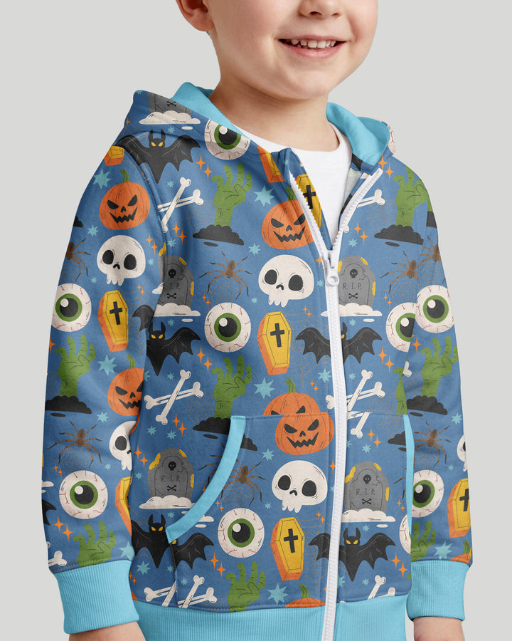 Little Monsters Bamboo Zip Hoodie