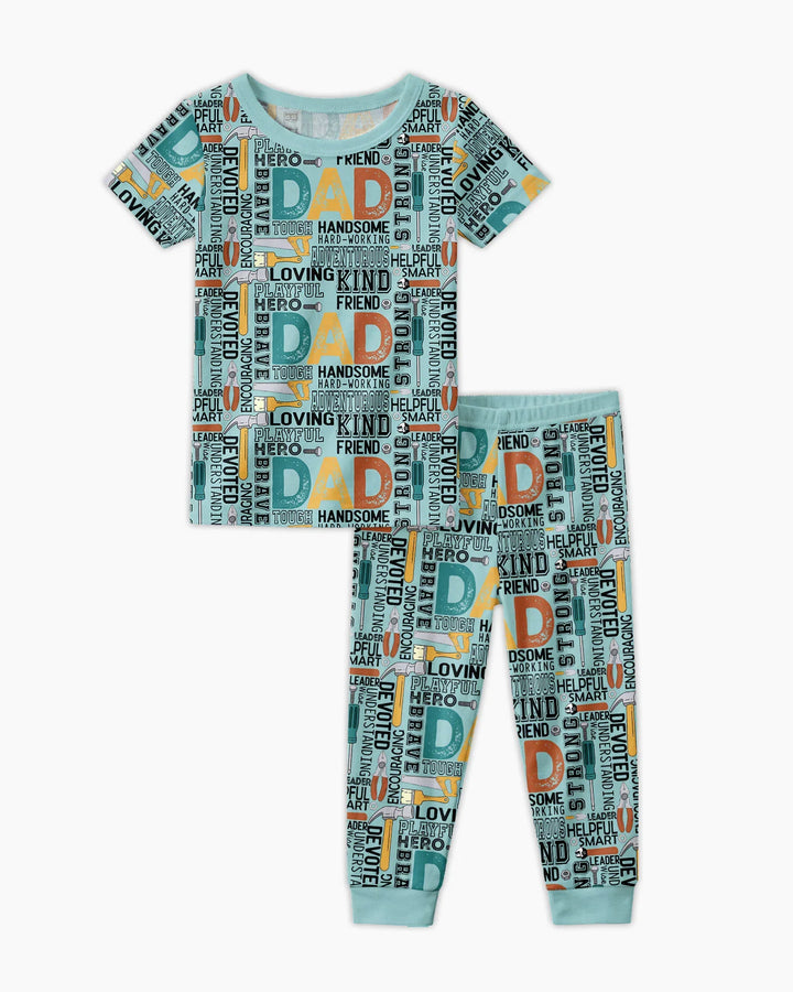 Zweiteiliges, kurzärmliges Pyjama-Set mit Marienkäfern