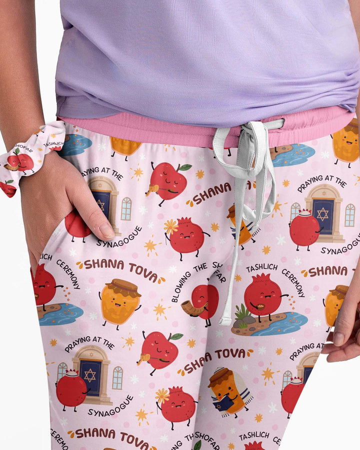 Vorlage Bambus Damen Pyjama Set