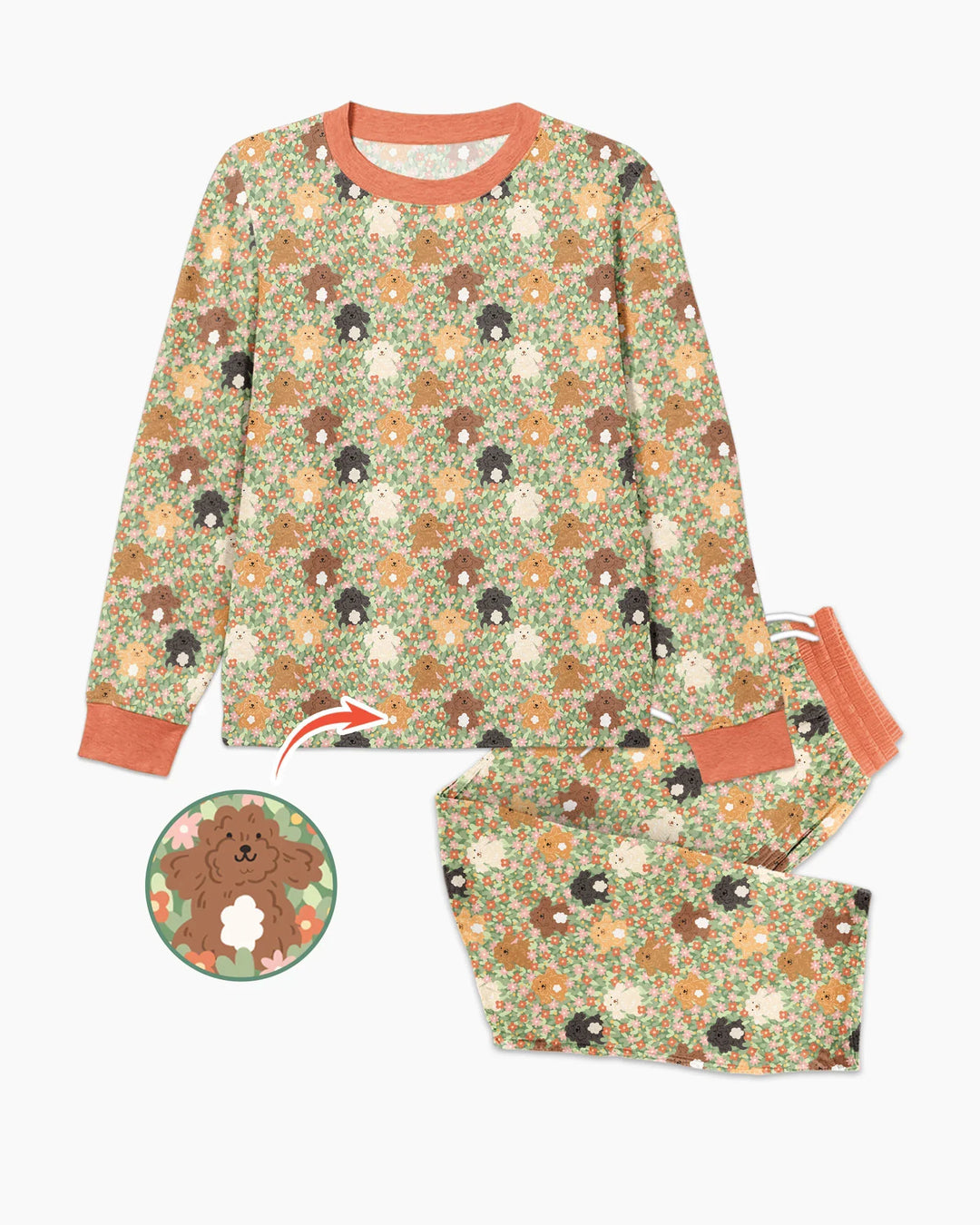 Vorlage Herren-Pyjama-Set