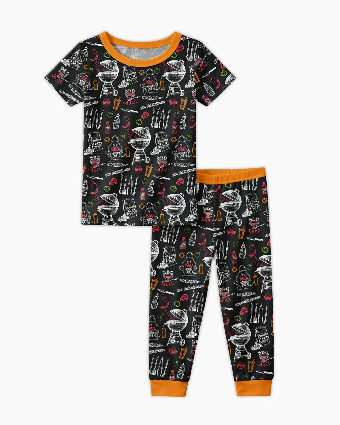 Zweiteiliges, kurzärmliges Pyjama-Set mit Marienkäfern
