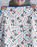 Vorlage Quilt Decke