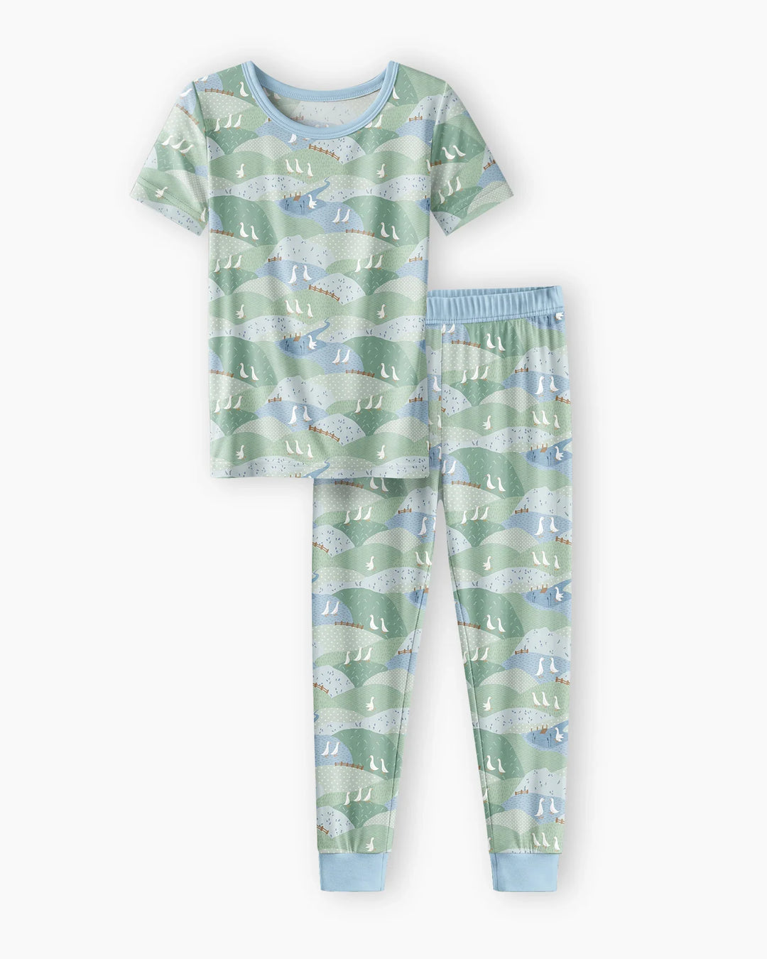 Zweiteiliges, kurzärmliges Pyjama-Set mit Marienkäfern