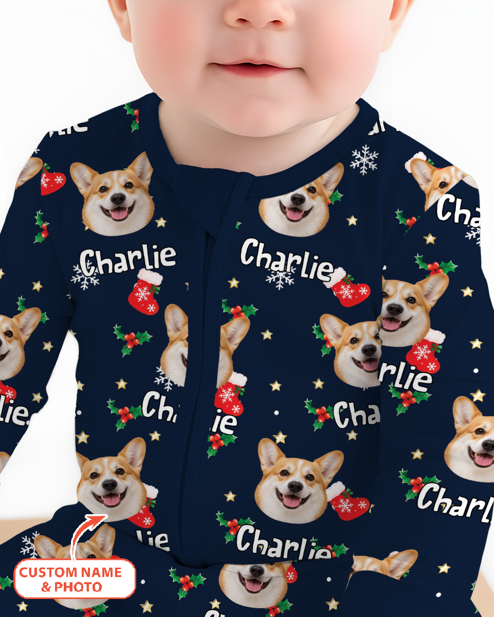 My Furry Christmas Bamboo Convertible Zippy