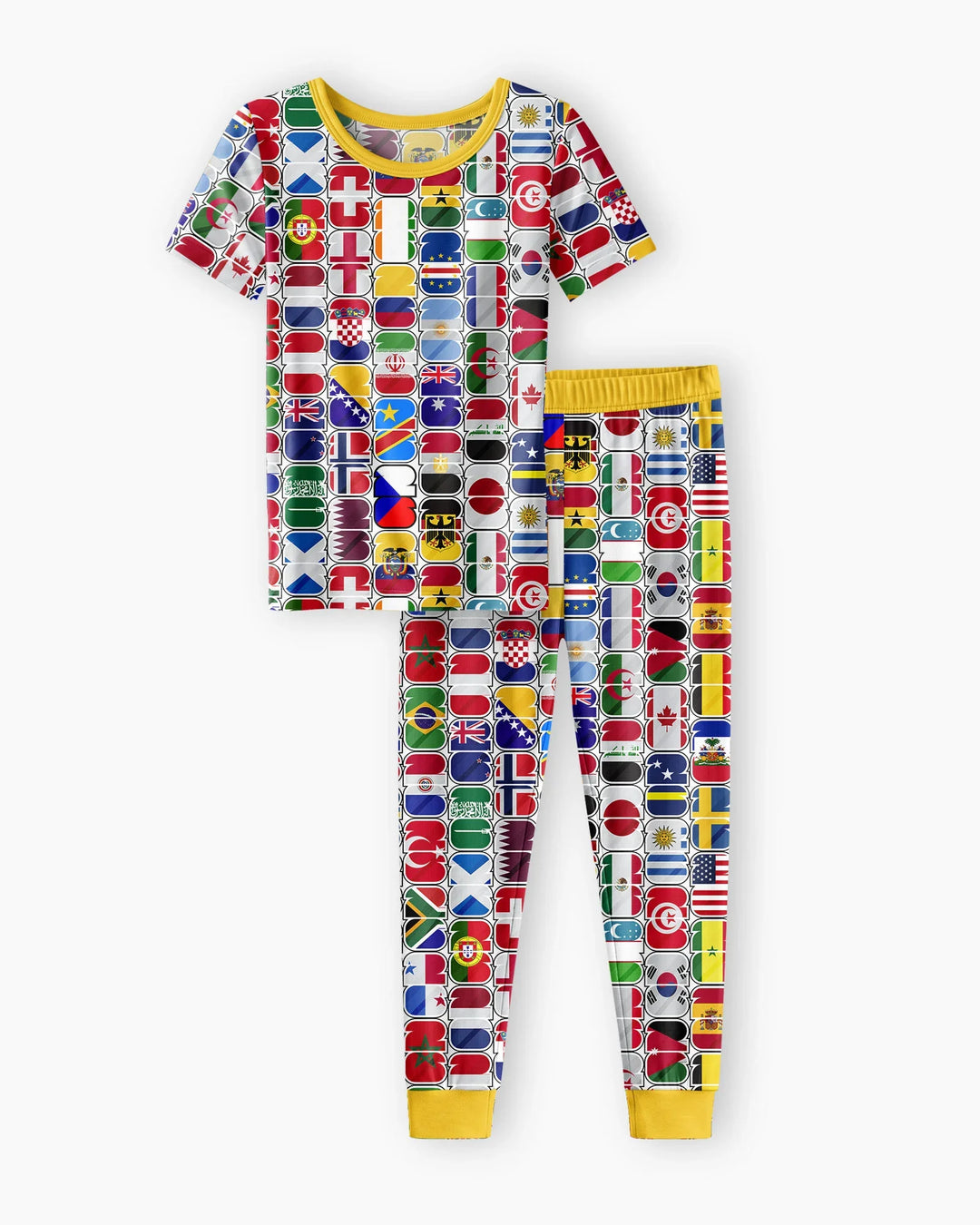 Zweiteiliges, kurzärmliges Pyjama-Set mit Marienkäfern