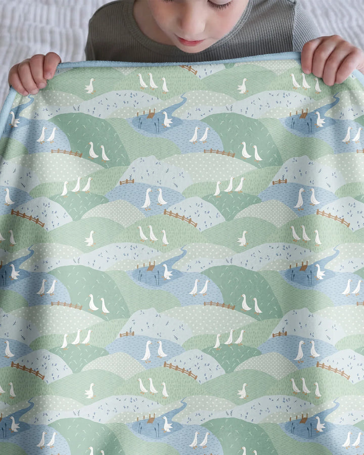Vorlage Quilt Decke