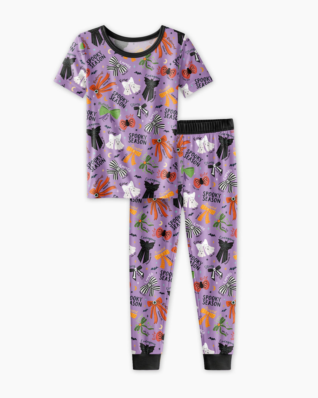 Zweiteiliges, kurzärmliges Pyjama-Set mit Marienkäfern
