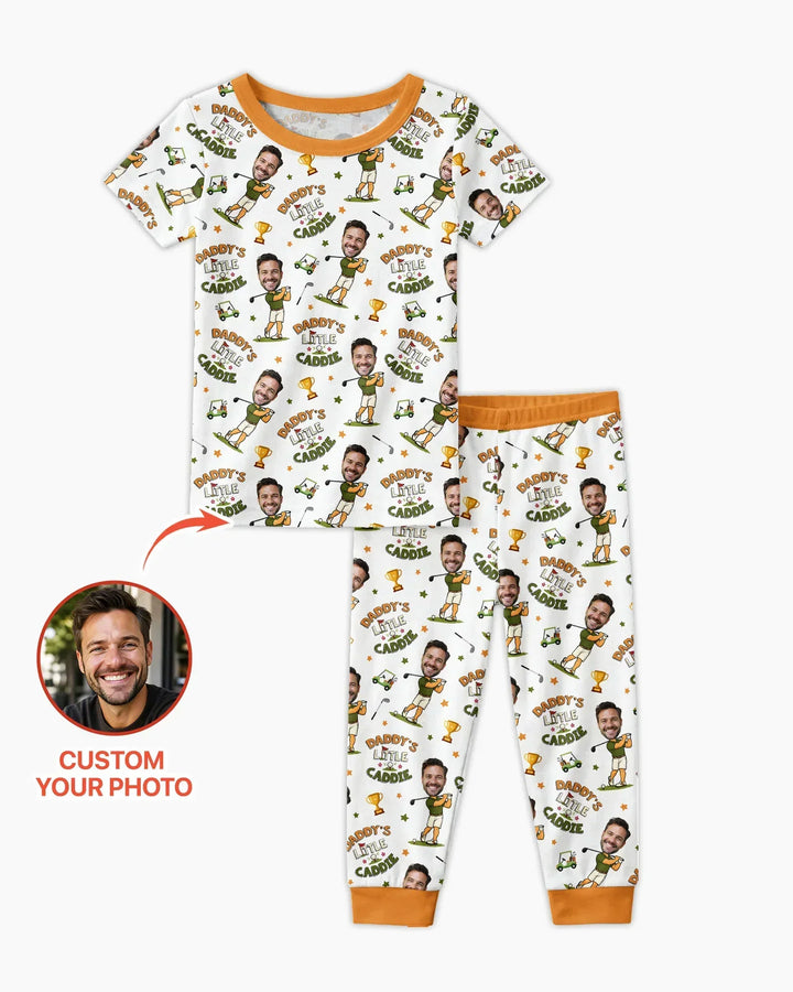 Zweiteiliges, kurzärmliges Pyjama-Set mit Marienkäfern