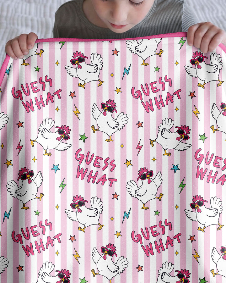 Guess What? Chicken Butt! Bamboo Blanket