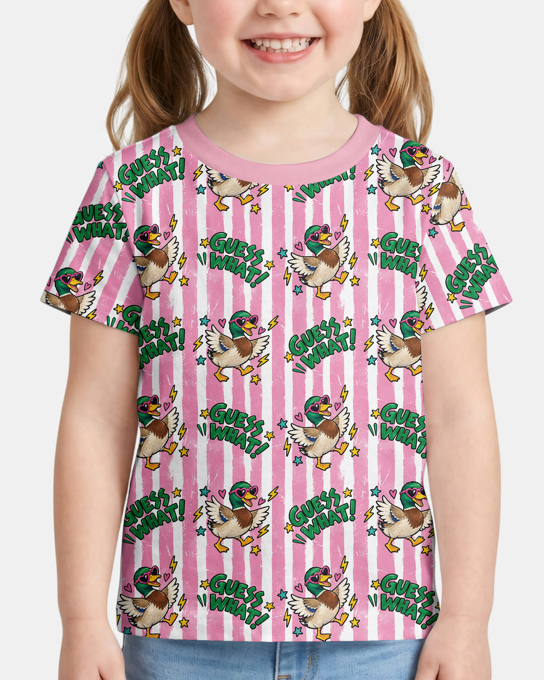 Guess What Mallard Butt Bamboo Crewneck T-Shirt