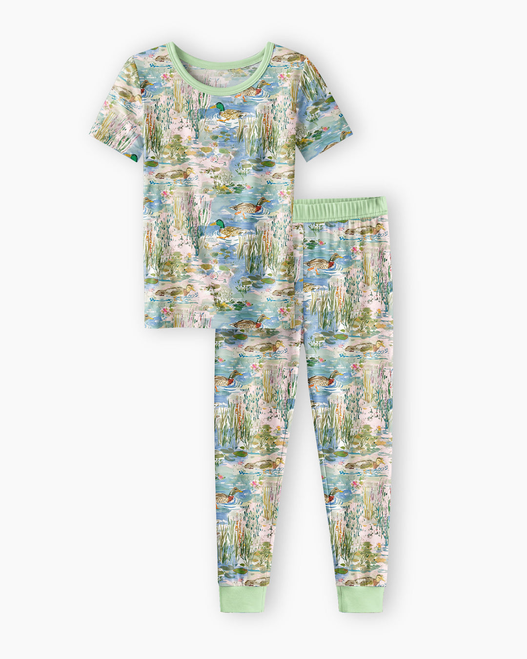 Zweiteiliges, kurzärmliges Pyjama-Set mit Marienkäfern
