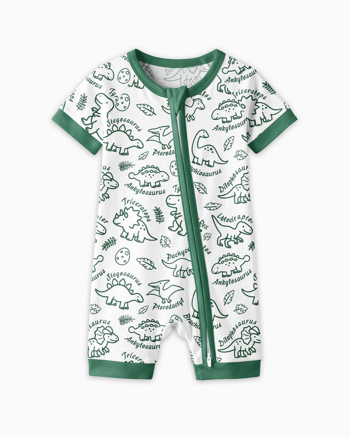 Dinosaur Park Bamboo Shorty Zippy