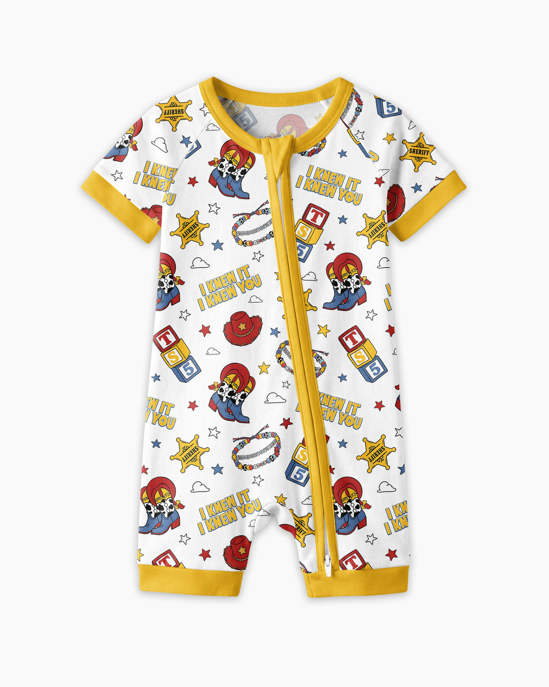 Little Cowgirl Bamboo Shorty Zippy