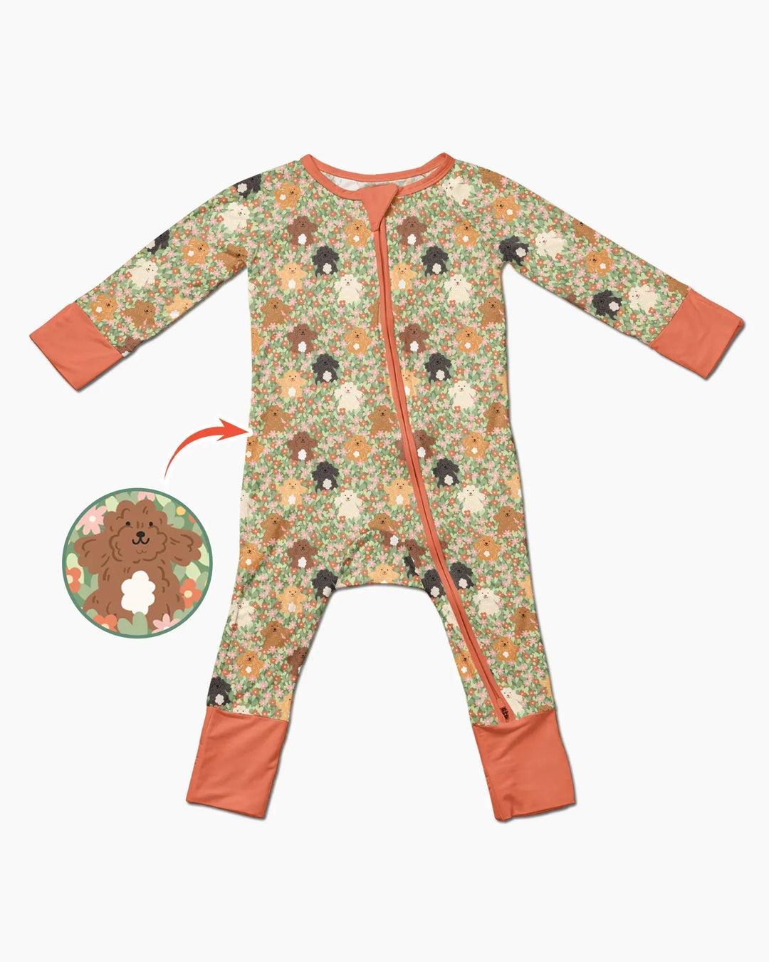 Gerippte Babykleidung mit individuellem Foto - Weich &amp; Skizzenhaft