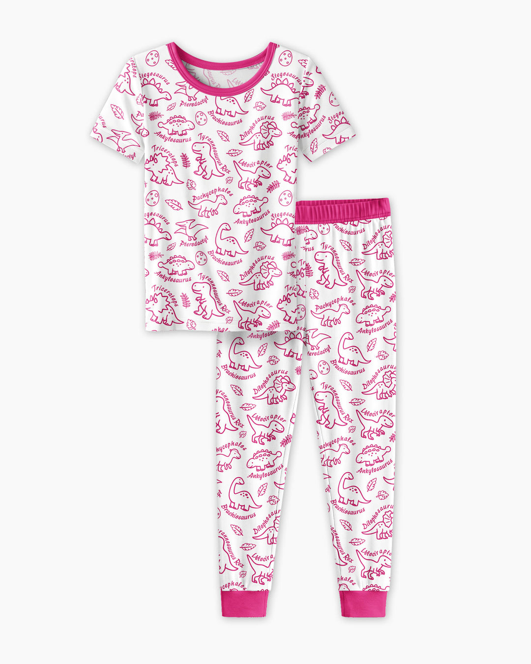 Zweiteiliges, kurzärmliges Pyjama-Set mit Marienkäfern