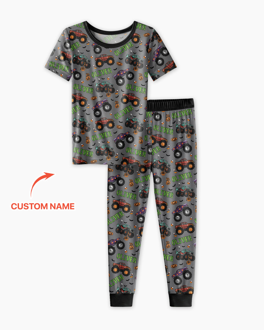Zweiteiliges, kurzärmliges Pyjama-Set mit Marienkäfern