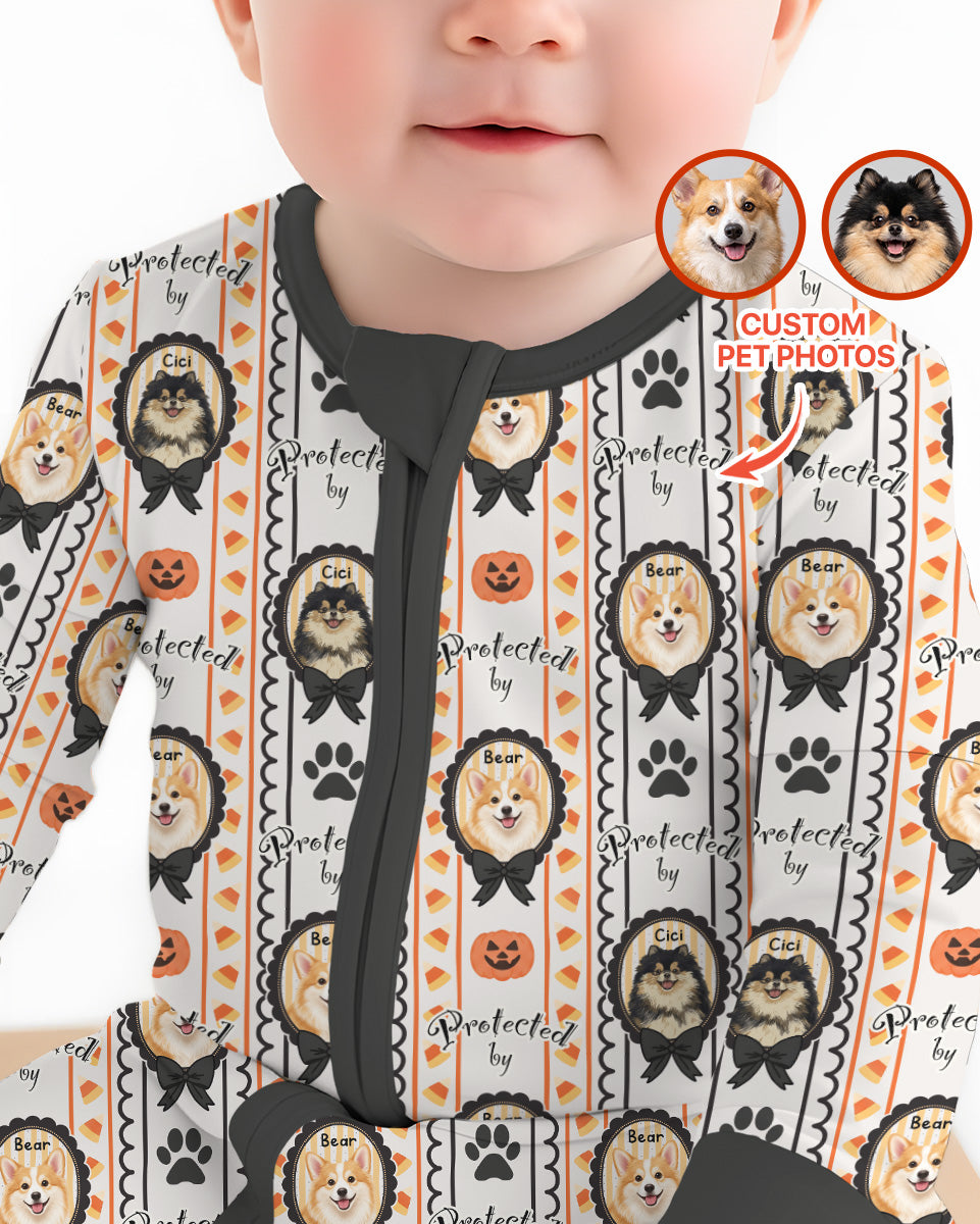 Gerippte Babykleidung mit individuellem Foto - Weich &amp; Skizzenhaft