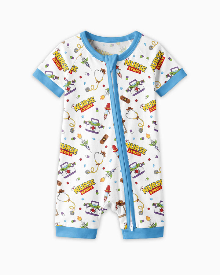 Nurse Story Bamboo Shorty Zippy