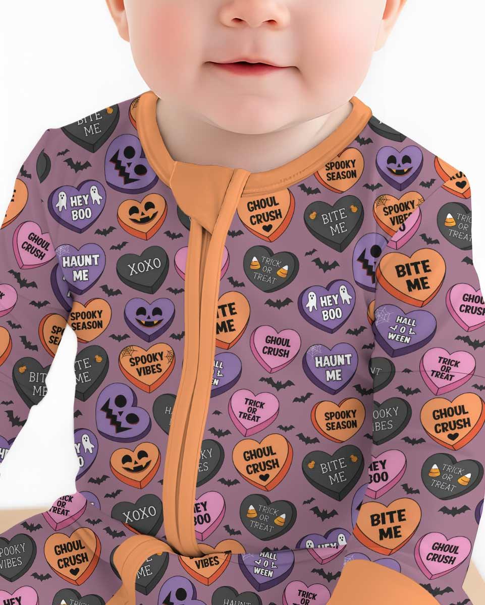 Candy Hearts Halloween Convertible Zippy