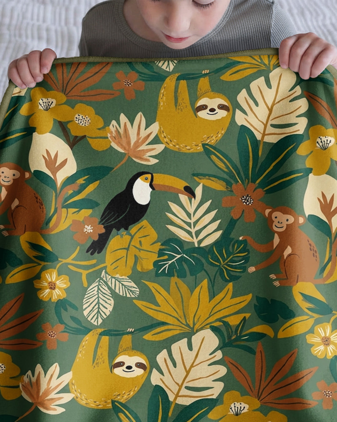 Forest Tales Bamboo Blanket