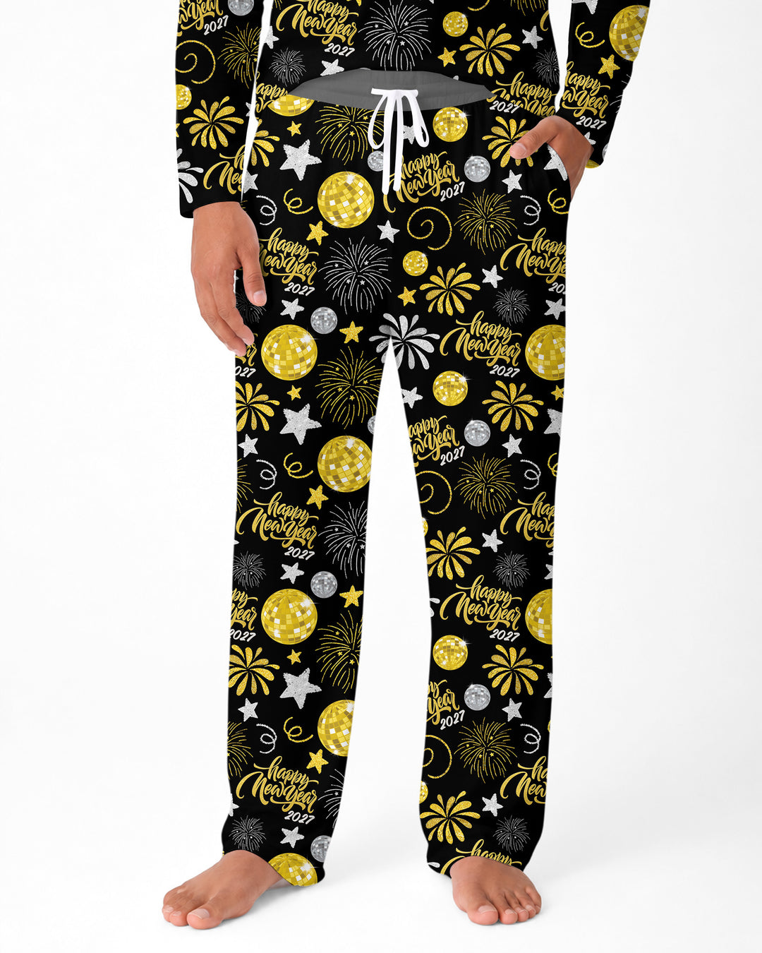 New Year's Eve Celebration 2027  Bamboo Men's Pajama Set