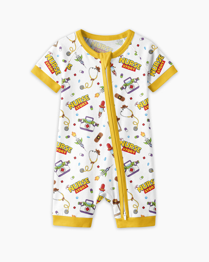 Nurse Story Bamboo Shorty Zippy