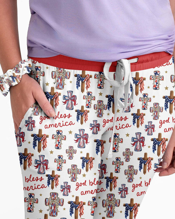 Vorlage Bambus Damen Pyjama Set