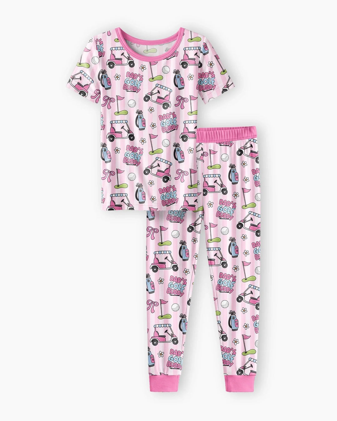 Zweiteiliges, kurzärmliges Pyjama-Set mit Marienkäfern