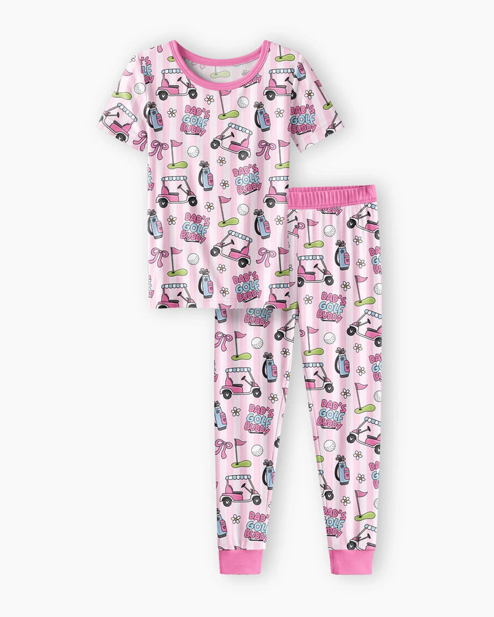Zweiteiliges, kurzärmliges Pyjama-Set mit Marienkäfern
