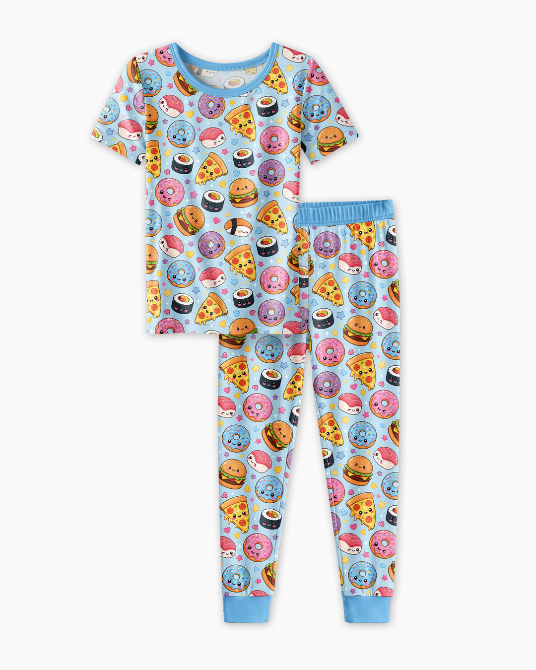 Zweiteiliges, kurzärmliges Pyjama-Set mit Marienkäfern