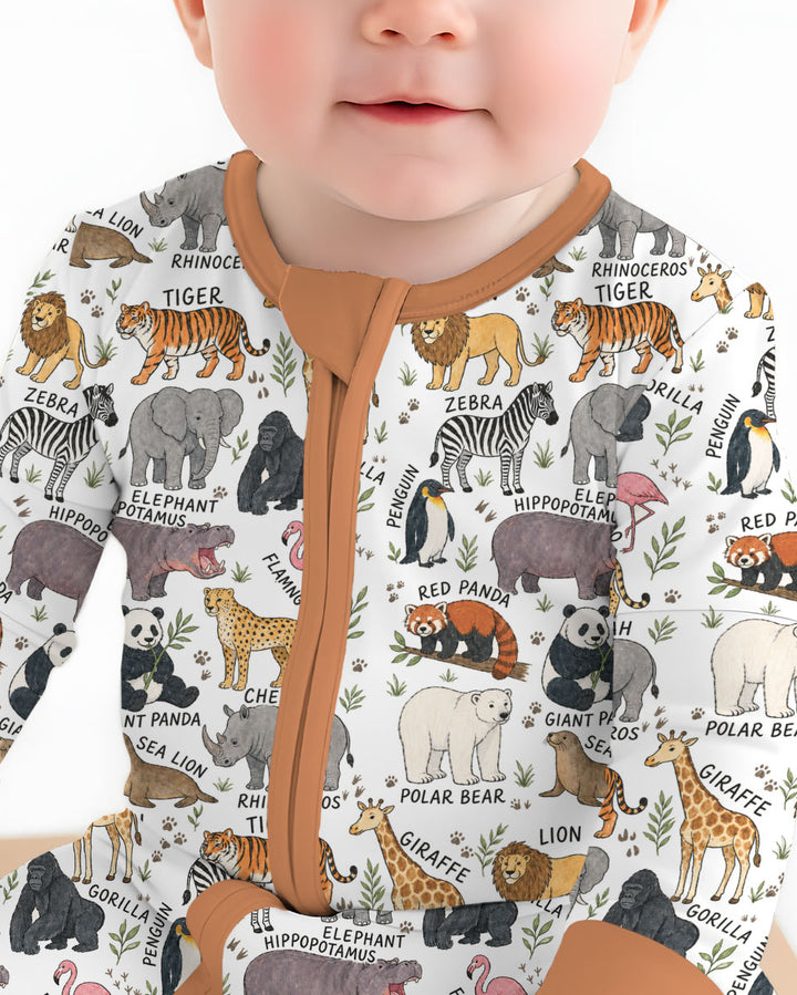 Zoo Animal Bamboo Convertible Zippy