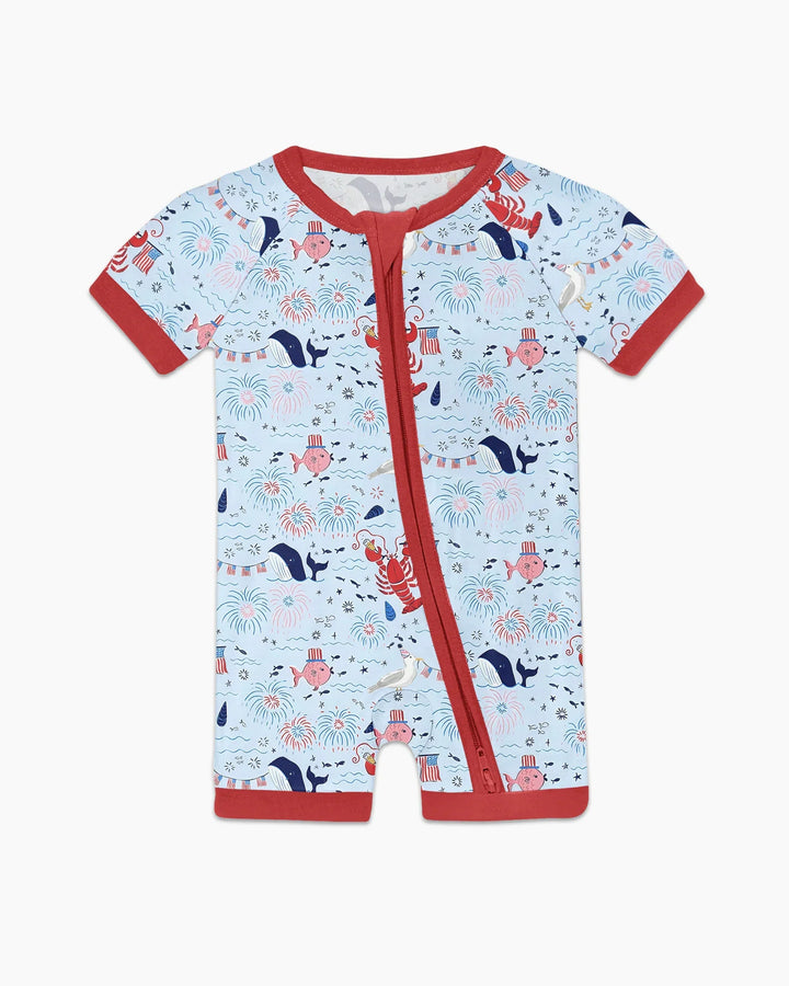 250 Summers Strong Matching Family Bamboo Shorty Zippy