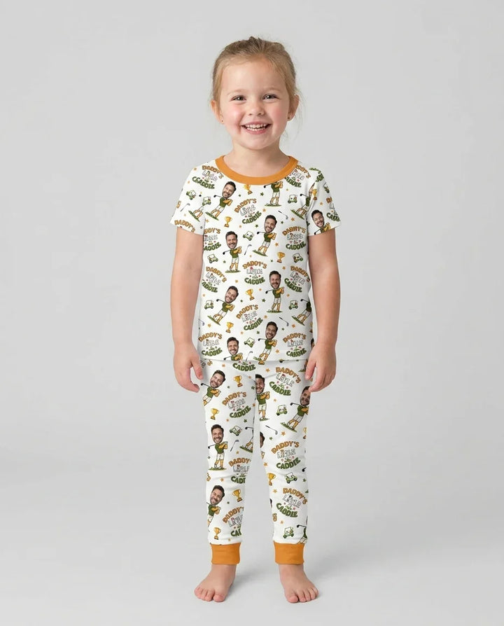 Zweiteiliges, kurzärmliges Pyjama-Set mit Marienkäfern