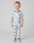 Zweiteiliges, kurzärmliges Pyjama-Set mit Marienkäfern