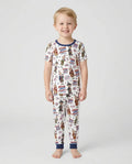Party Like It's 1776 Family Matching Bamboo Two Piece Short Sleeve Pajama Set