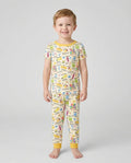 Back To School Survival Kit Bamboo Two Piece Short Sleeve Pajama Set