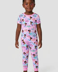 Zweiteiliges, kurzärmliges Pyjama-Set mit Marienkäfern