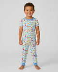 Zweiteiliges, kurzärmliges Pyjama-Set mit Marienkäfern
