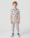 Soccer One Nation One Team Bamboo Two Piece Short Sleeve Pajama Set