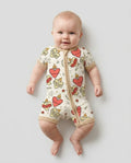 Three Sacred Hearts Bamboo Shorty Zippy