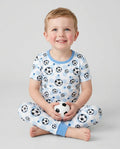 Zweiteiliges, kurzärmliges Pyjama-Set mit Marienkäfern