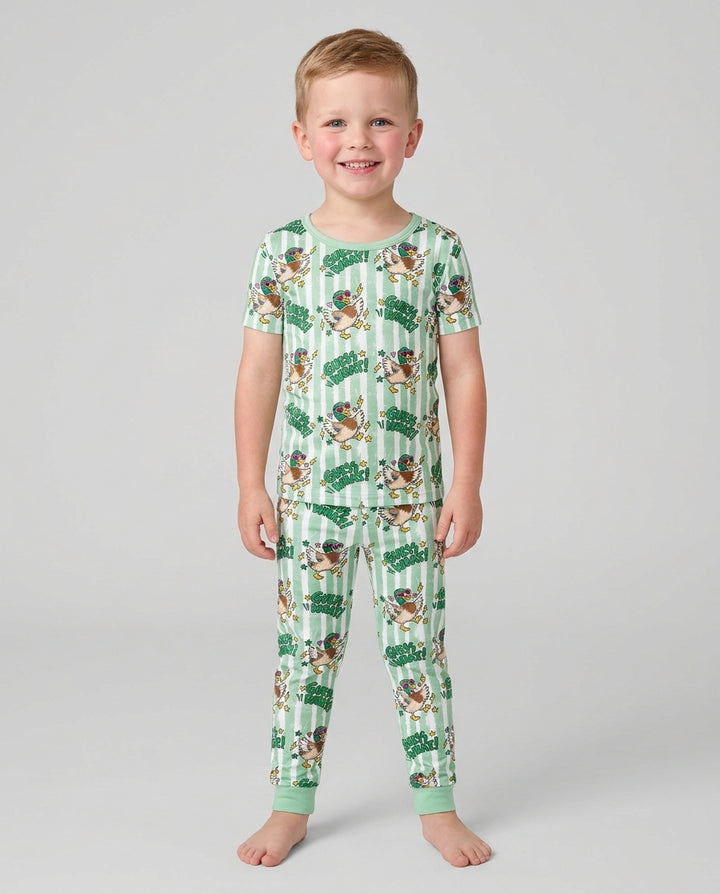 Guess What Mallard Butt Bamboo Two Piece Short Sleeve Pajama Set