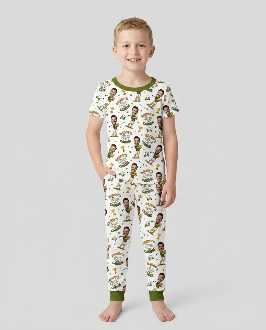 Zweiteiliges, kurzärmliges Pyjama-Set mit Marienkäfern