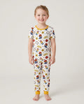 Zweiteiliges, kurzärmliges Pyjama-Set mit Marienkäfern